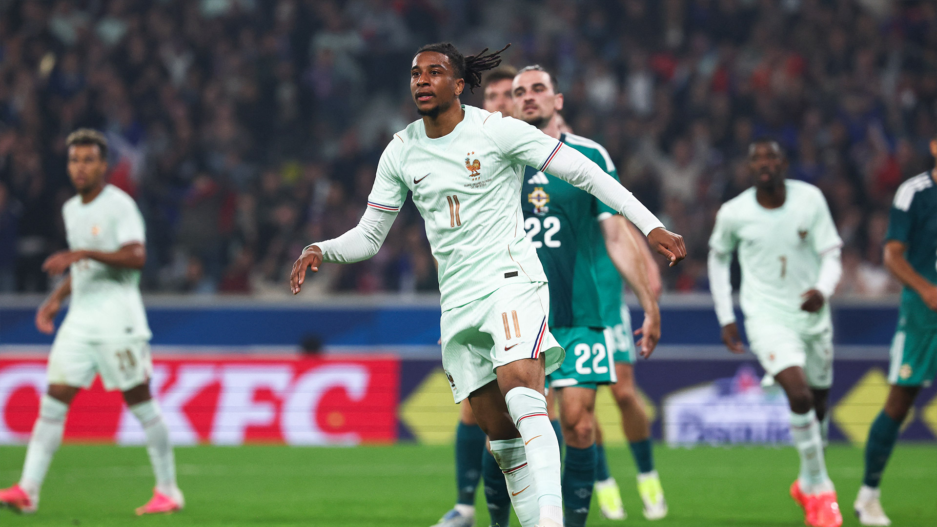 Michael Olise Completes Hat Trick As France Cruises Past Northern Ireland image