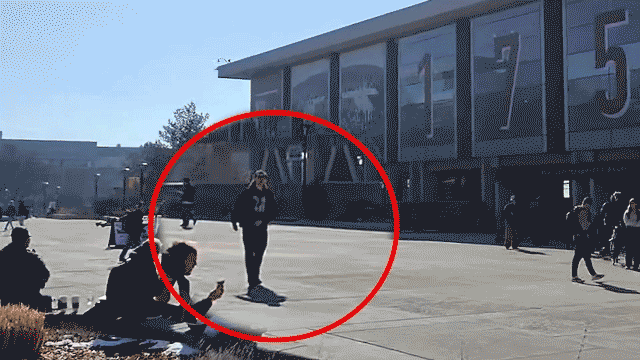 Student allegedly does a
